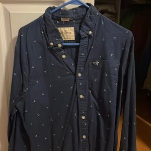 Mens Button Down Dress Shirt